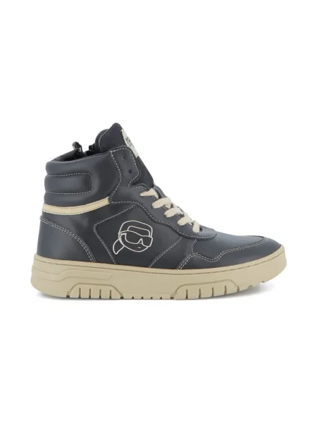 Sneakersy dziecięce Karl Lagerfeld czarne