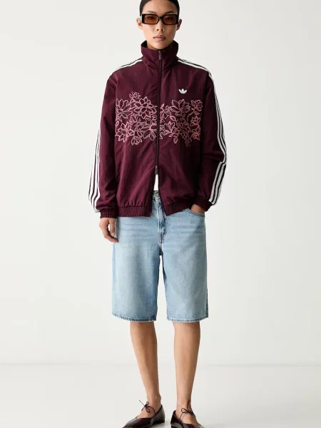 Adidas Originals μεταβατικό μπουφάν γυναικείο Floral Firebird