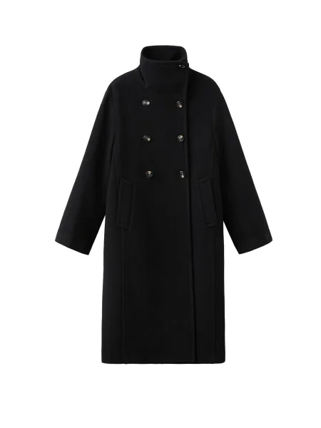 MANGO Palton de primăvară-toamnă MAREA' negru
