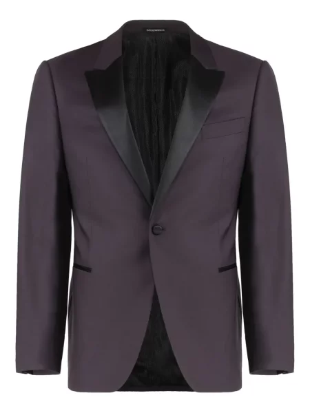 Sacou Emporio Armani de lână albastru