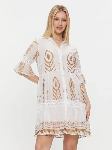 Iconique Rochie de vară Rachel alb