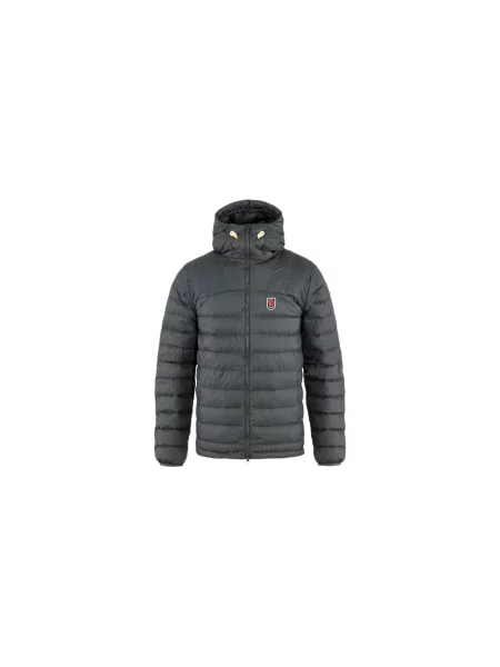 Fjällräven Expedition Pack Down Hoodie M Mężczyźni Kurtki Fjällräven Size: M szary