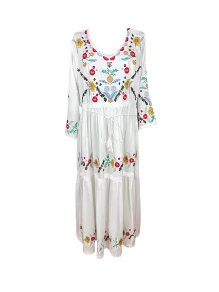 Rody’s forever Rochie Lässiges Damenkleid weiß L' alb