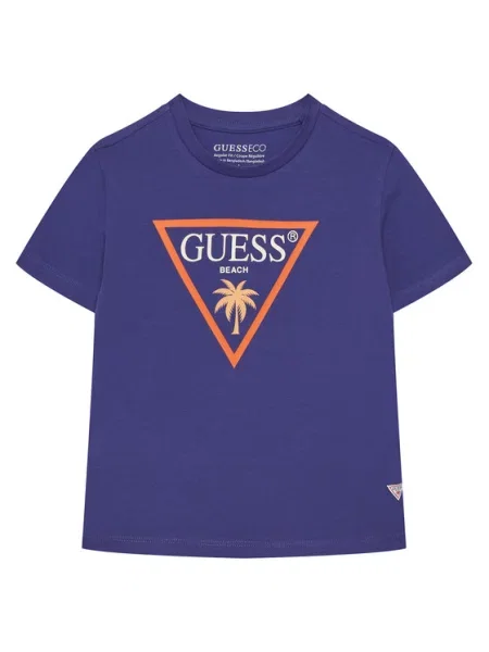 Детская футболка Guess фиолетовая