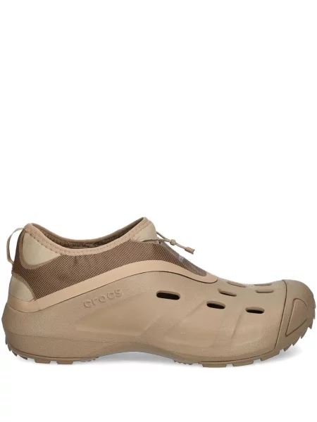 Sneakerși Crocs maro