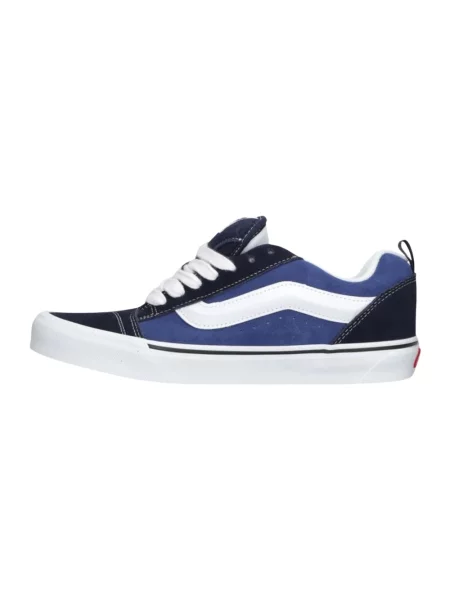 Sneakersy Vans Old Skool zamszowe retro niebieskie