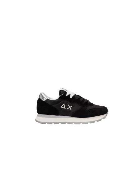 Sneakersy Sun68 skórzane czarne