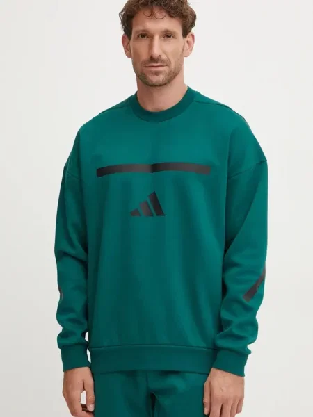 Pulover adidas ZNE zelena