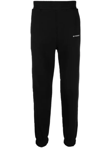 Pantaloni Givenchy cu imagine alergare negru