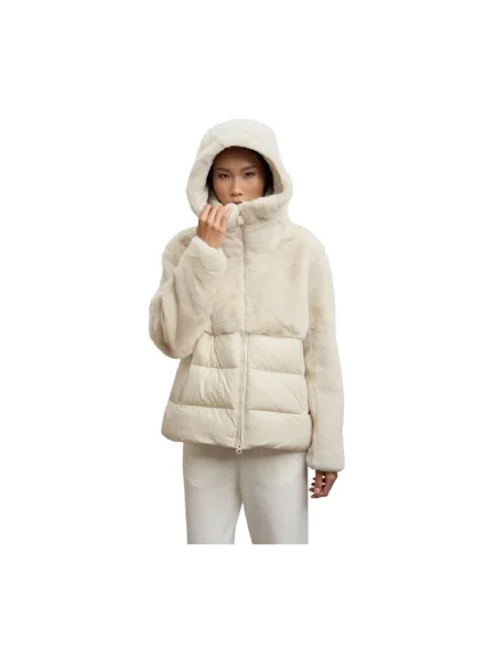 Kurtka pikowana Blauer biała