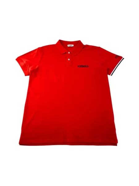Koszulka polo Iceberg czerwona