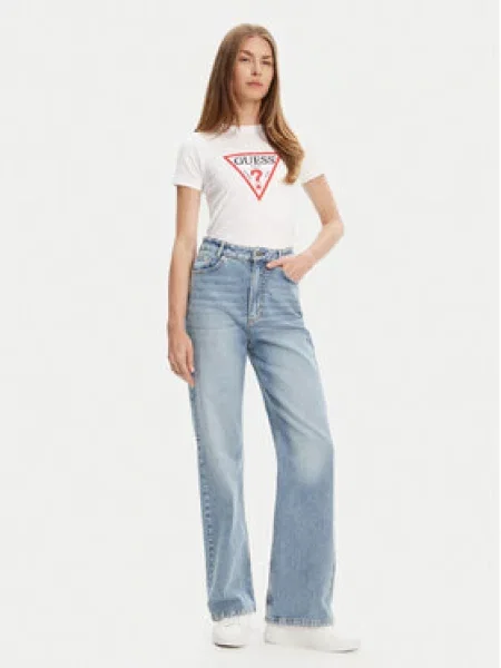 Tričko Guess Jeans černé