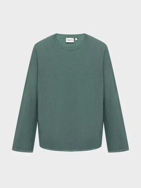 Лонгслів PRPY віскоза/нейлон зелений