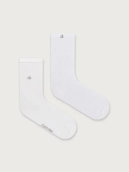 Calvin Klein ponožky dámske biela