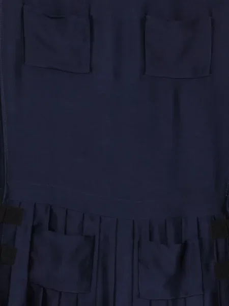 Rochie N°21 plisată de costum albastru