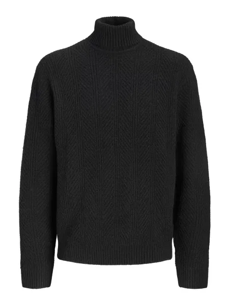 JJ Rebel Pulover JREBARCAN' negru