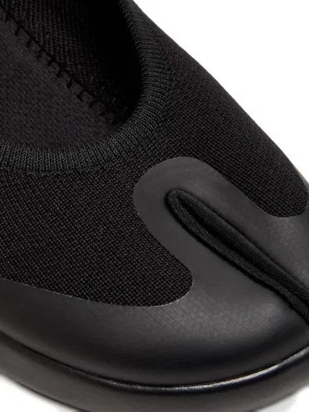 Balerini Tabi Footwear tricotate negru
