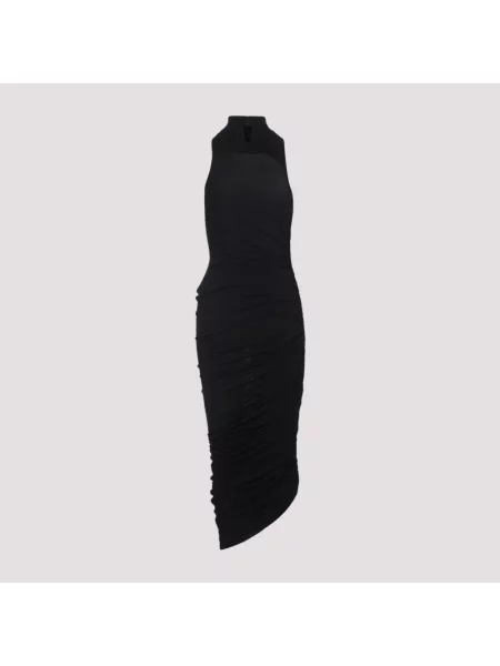 Sukienka Jacquemus asymetryczna czarna