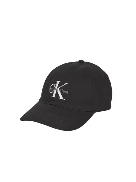 Kapa s šiltom Calvin Klein Jeans z vezenjem črna