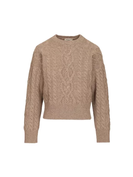 Sweter Weekend Max Mara brązowy
