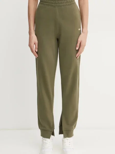 BOSS Orange spodnie dresowe zielone