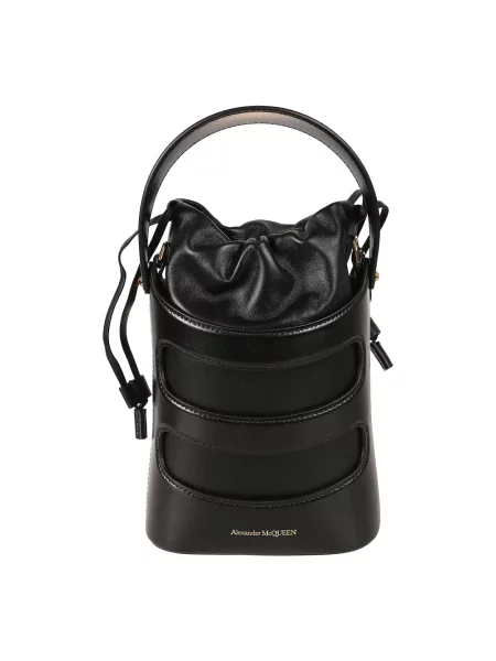Kapelusz Alexander Mcqueen czarny