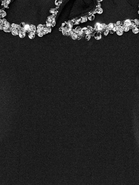 Top Rotate Birger Christensen din crep negru
