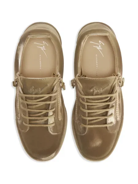 Sneakerși Giuseppe Zanotti din piele de căprioară