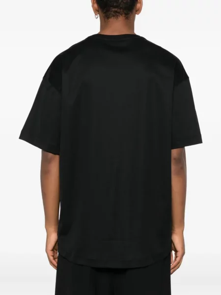 Tricou Mugler cu autograf negru