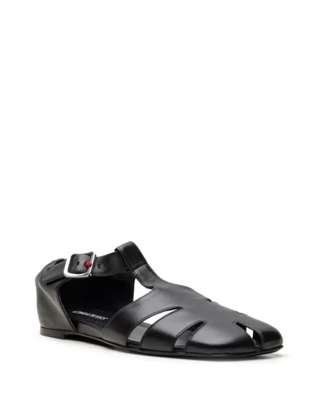 Sandale Chuckies din piele negru