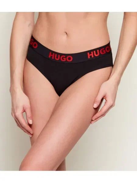 Hugo Klasszikus alsó Sporty Logo fekete