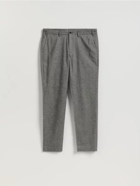 Reserved Pantaloni chino slim fit gri-închis gri