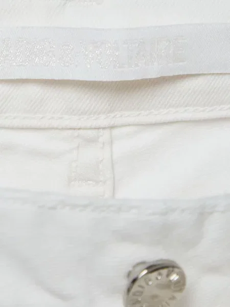 Džínsy s rovným strihom Zadig&voltaire biela