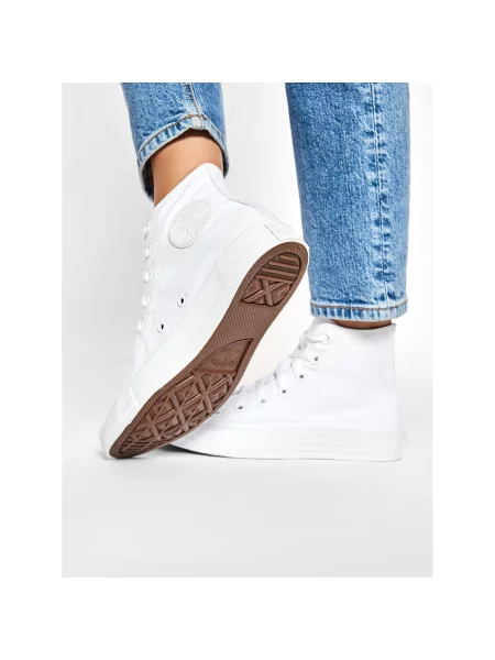 Plátěnky Converse bílé