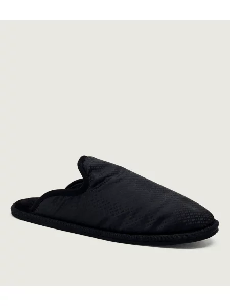 BOSS BLACK Papuci de casă Home_Slip_mnjq negru