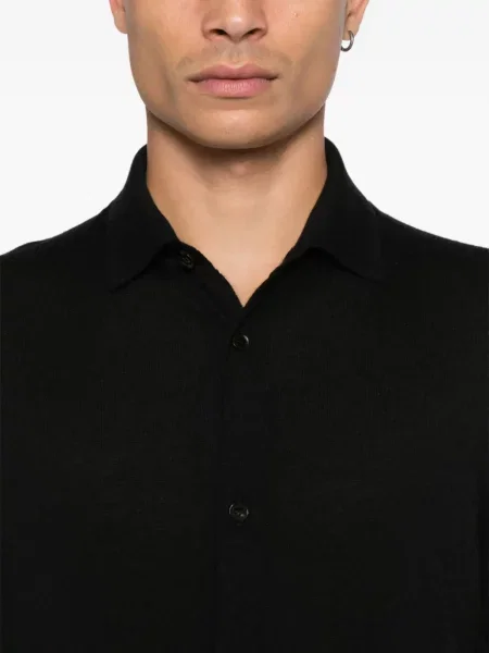 Cămașă Zegna lungă negru