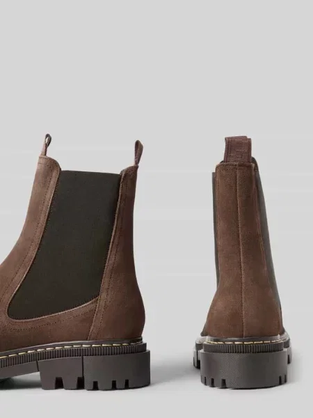 Buty chelsea z naturalnej skóry ze skóry bydlęcej Tamaris