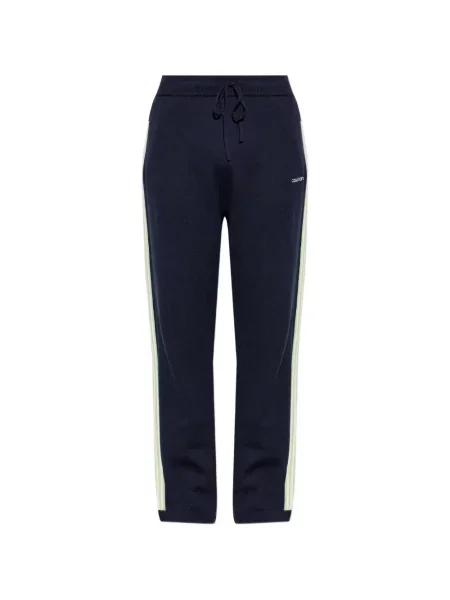 Pantaloni Casablanca cu dungi alergare albastru
