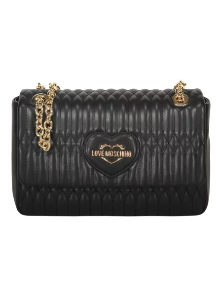 Torebka Love Moschino pikowana czarna