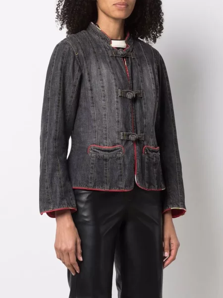 Džínová bunda Sonia Rykiel Pre-owned šedá
