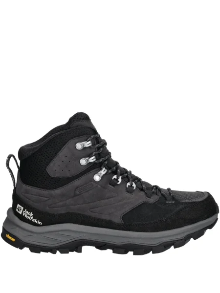 Členkové topánky Jack Wolfskin čierna