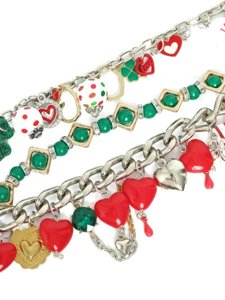 Висулка Amir Slama Bijoux зелено