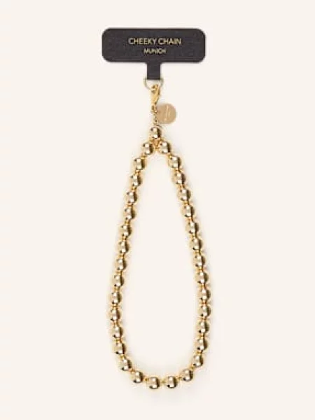 Cheeky Chain Munich Łańcuszek Do Smartfona Poppy gold złoty