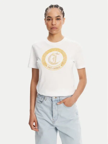 Тениска Just Cavalli бяло