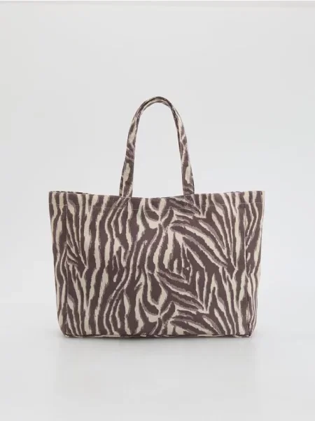 Reserved Geantă shopper multicolor