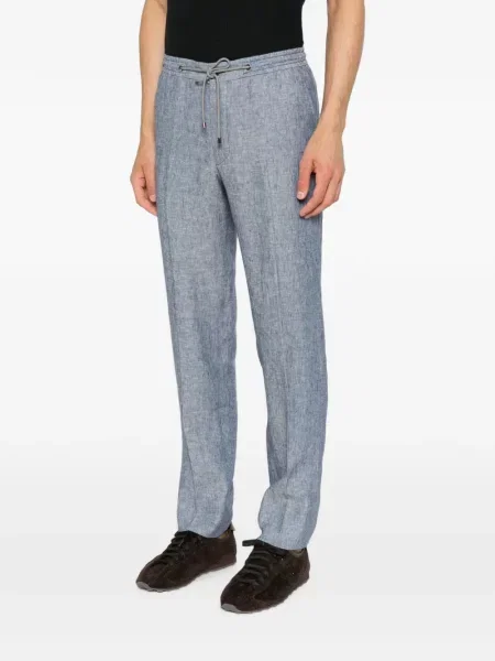 Pantaloni Corneliani cu cordon albastru