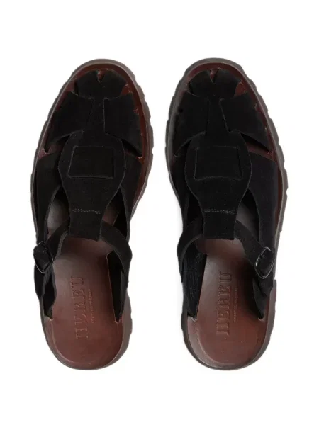 Papuci tip mules Hereu negru