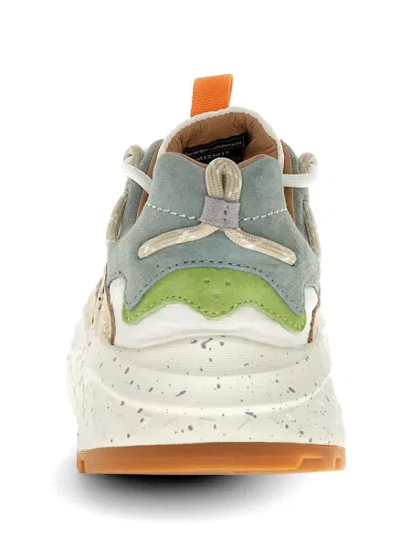 Kožené tenisky Flower Mountain modré