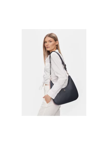 Torebka Tommy Hilfiger niebieska