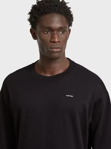 Лонгслів G-star Raw чорний